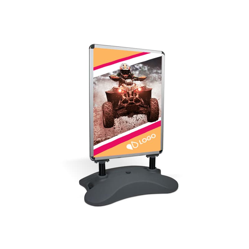 Recharges Stop Trottoir Personnalisé | Visuel Seul 60 x 85 cm - Easyflyer