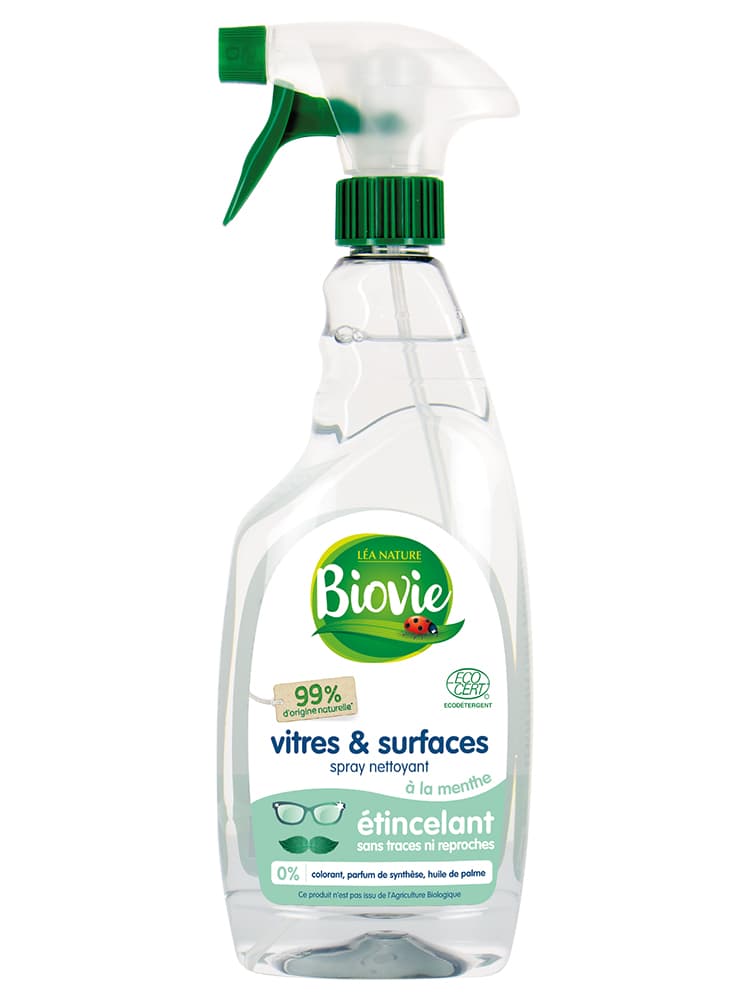 Biovie Spray Nettoyant Vitres et Surfaces 750 ML
